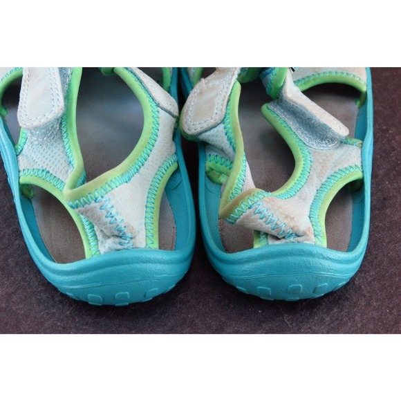 Nike ACG Toddler Girls‎ Sz 12 Medium Blue Sandals Fabric - Picture 5 of 7